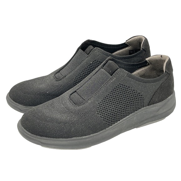 Bzees Shoes - Bzees Slip On Black Sparkle Womens Sz 10M Comfort Shoes Sneakers Trophy Casual